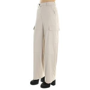 PANTALONE CARGO PANNA